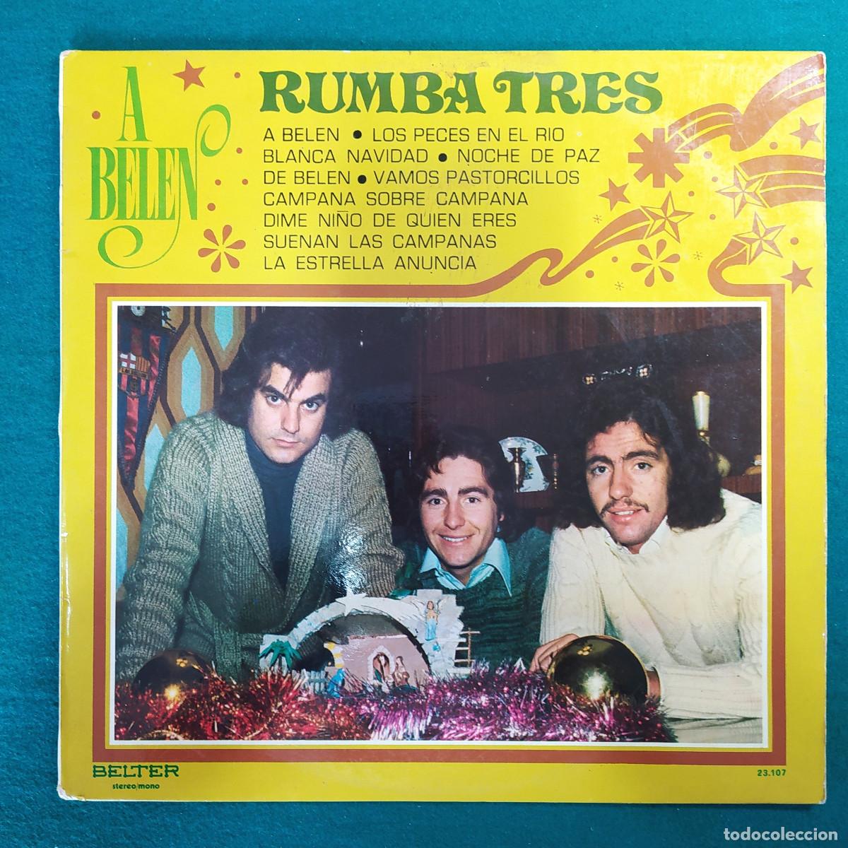 Discos de vinilo: Rumba Tres &ndash; A Bel&eacute;n - Foto 1
