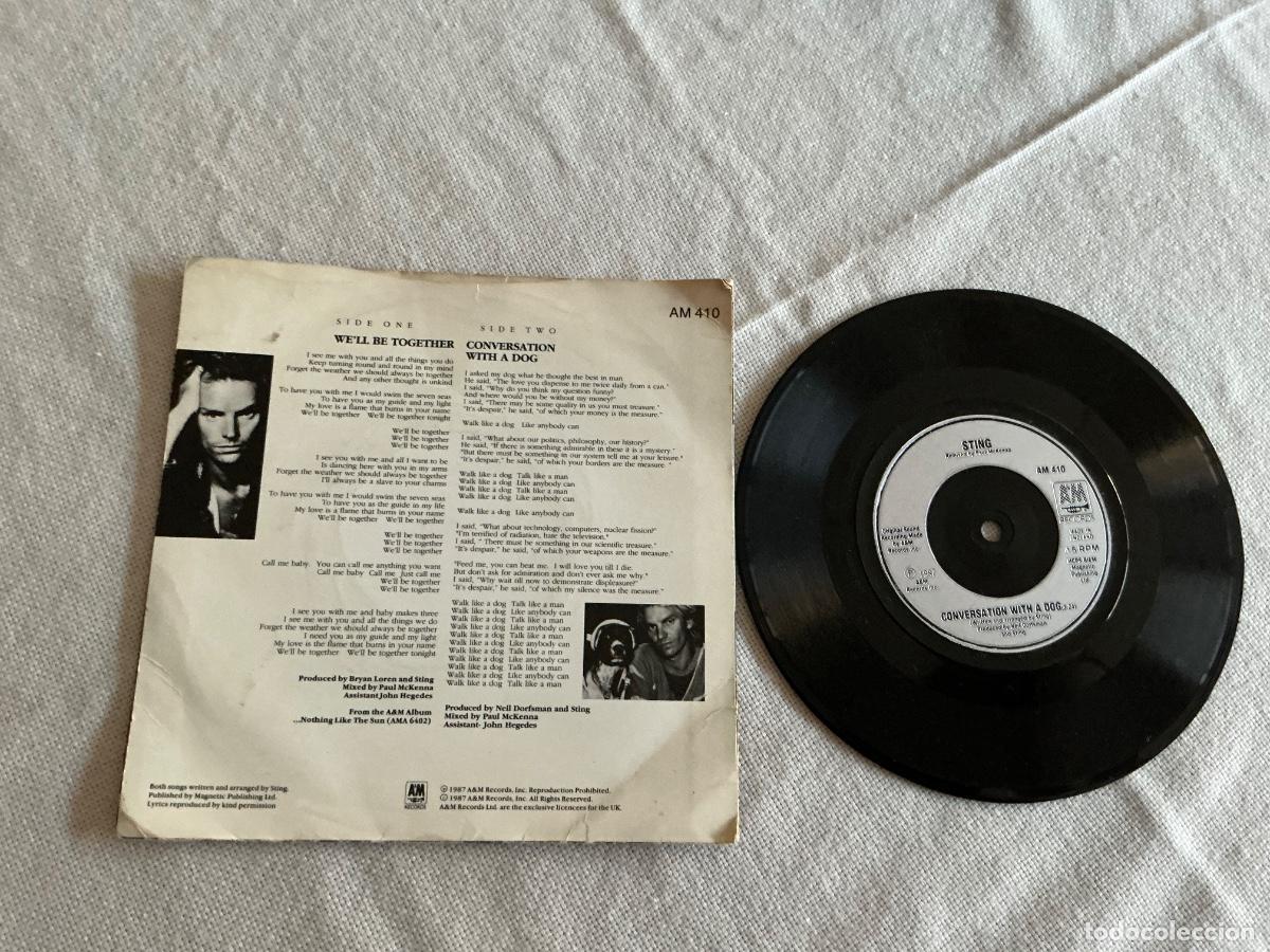 Discos de vinilo: STING WELL BE TOGETHER - Foto 2