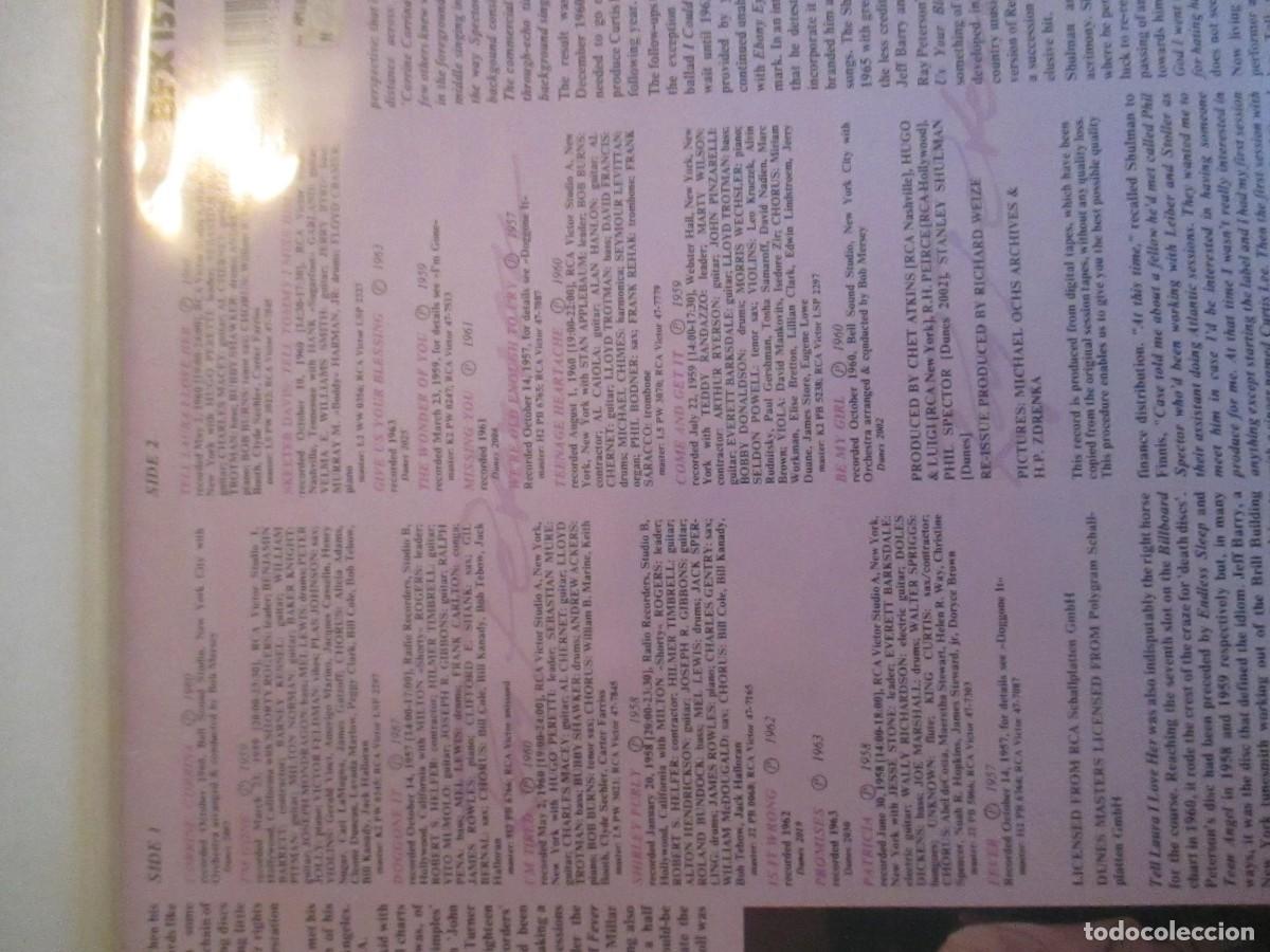 Discos de vinilo: RAY PETERSON All his hits Z049 - Foto 3