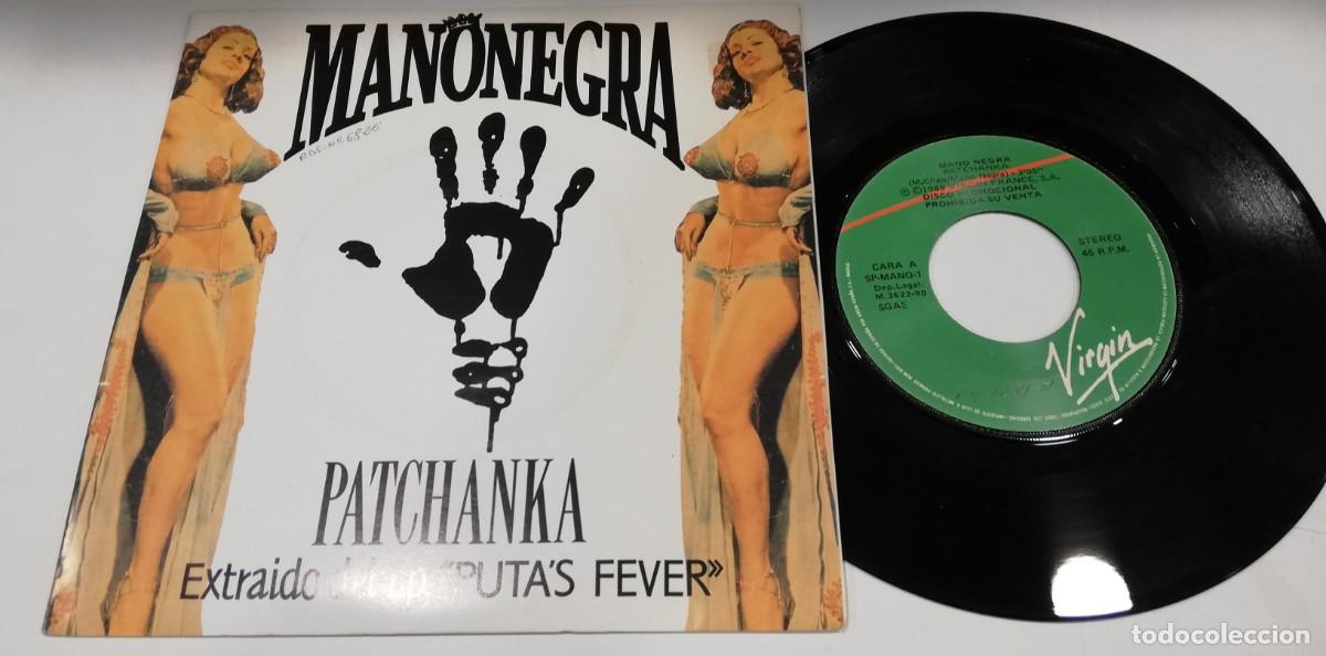 Discos de vinilo: SCO22-Mano Negra - Patchanka (7&rdquo;, Single, Promo) - Foto 1