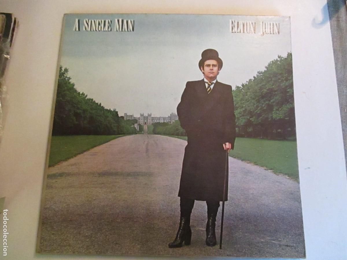 Discos de vinilo: ELTON JOHN A single man Z053 - Foto 1
