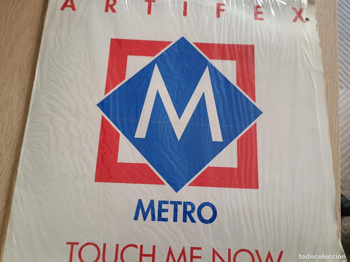 Discos de vinilo: Artifex &lrm;&ndash; Touch Me Now Spain techno 1992 - Foto 2