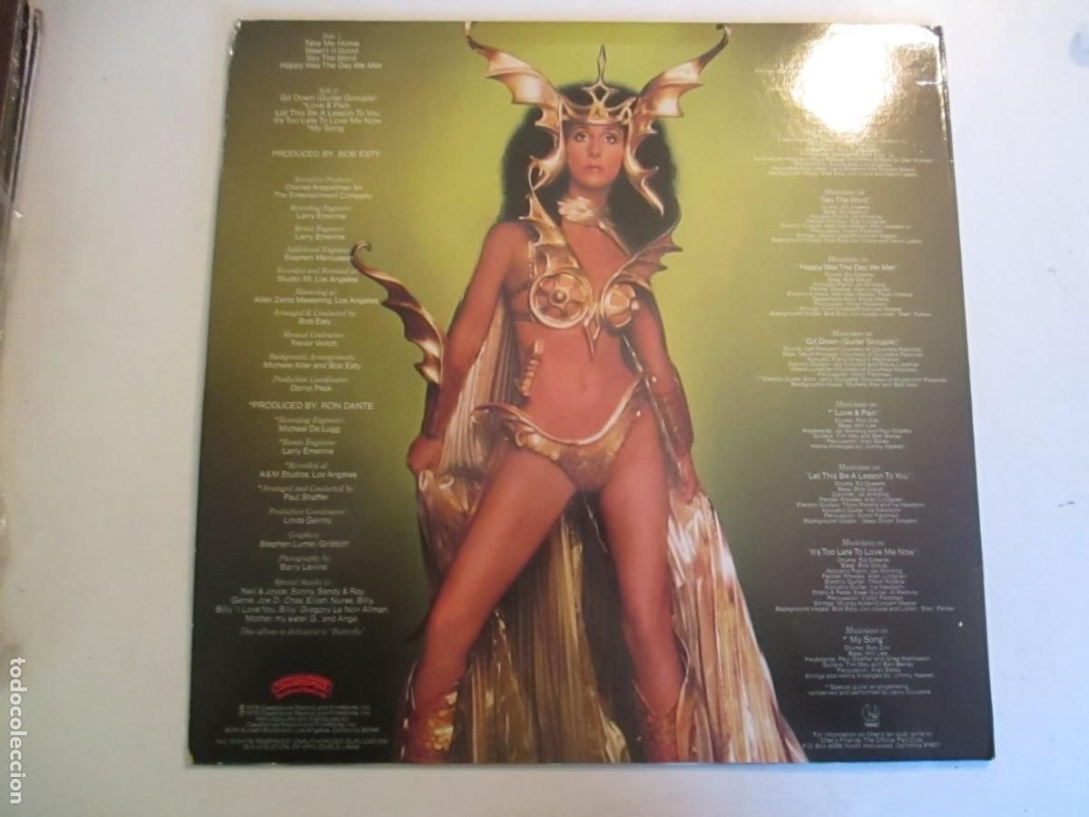 Discos de vinilo: CHER Take me home Z058 - Foto 2