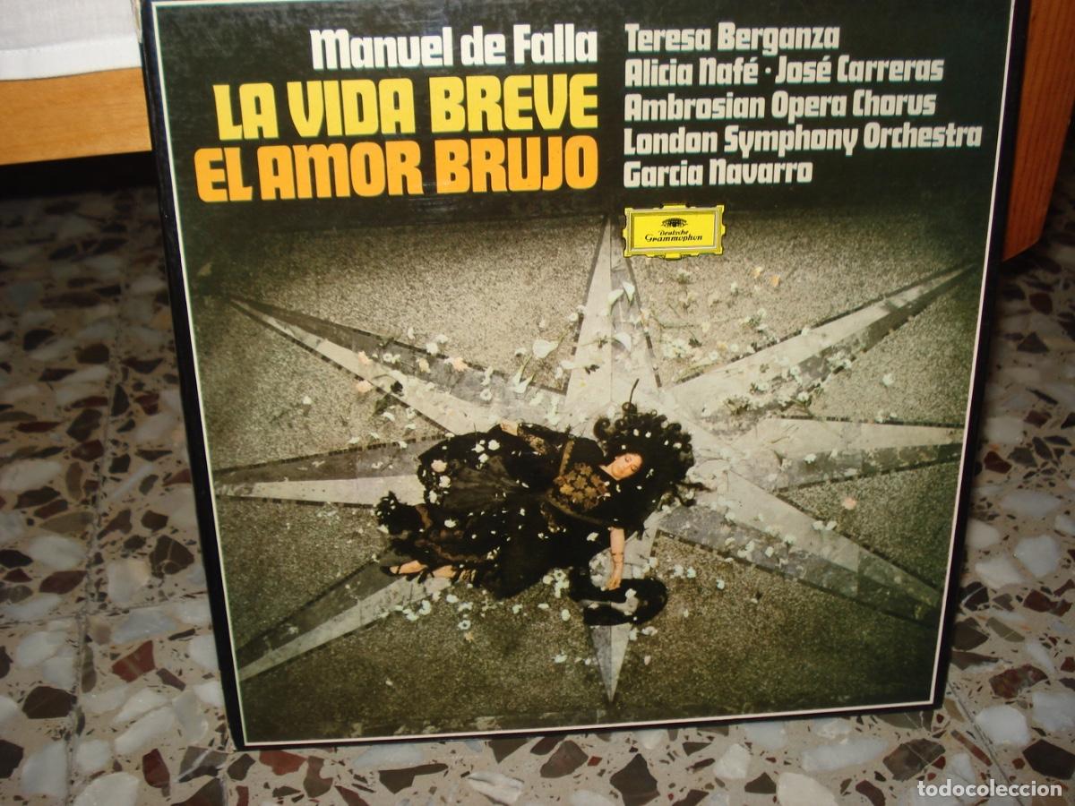 Discos de vinilo: Manuel de Falla Amor Brujo y La vida breve Caja 2LP - Foto 1