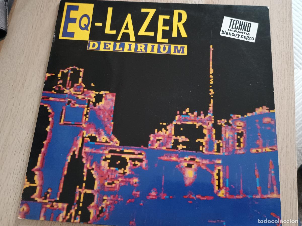 Discos de vinilo: Eq-Lazer &lrm;&ndash; Delirium Spain 1992 Techno - Foto 2