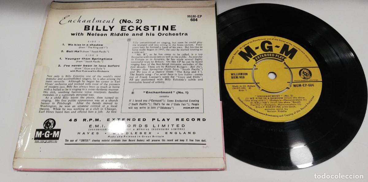 Discos de vinilo: SCO24-Billy Eckstine - Enchantment (No. 2) (7&rdquo;, EP) - Foto 2