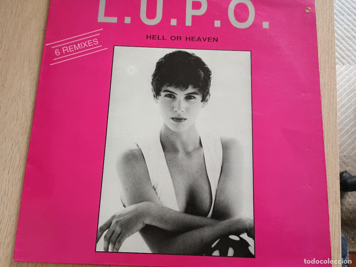 Discos de vinilo: L.U.P.O. &lrm;&ndash; Hell Or Heaven Spain 1990 Electronic Techno House - Foto 2