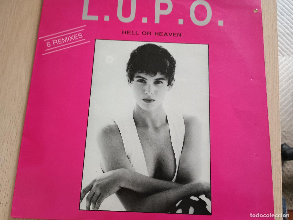 Discos de vinilo: L.U.P.O. &lrm;&ndash; Hell Or Heaven Spain 1990 Electronic Techno House - Foto 1