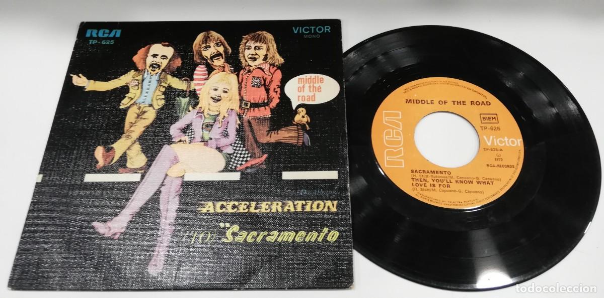 Discos de vinilo: SCO24-Middle Of The Road - Sacramento (A Wonderful Town) (7&rdquo;, EP, Mono)