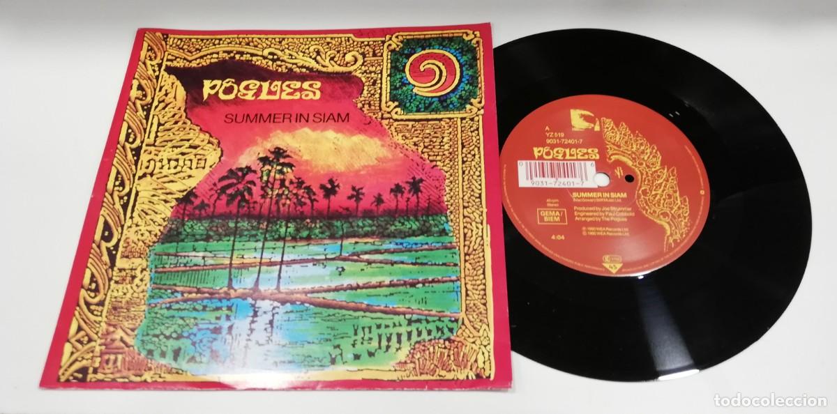 Discos de vinilo: SCO24-The Pogues - Summer In Siam (7&rdquo;, Single)