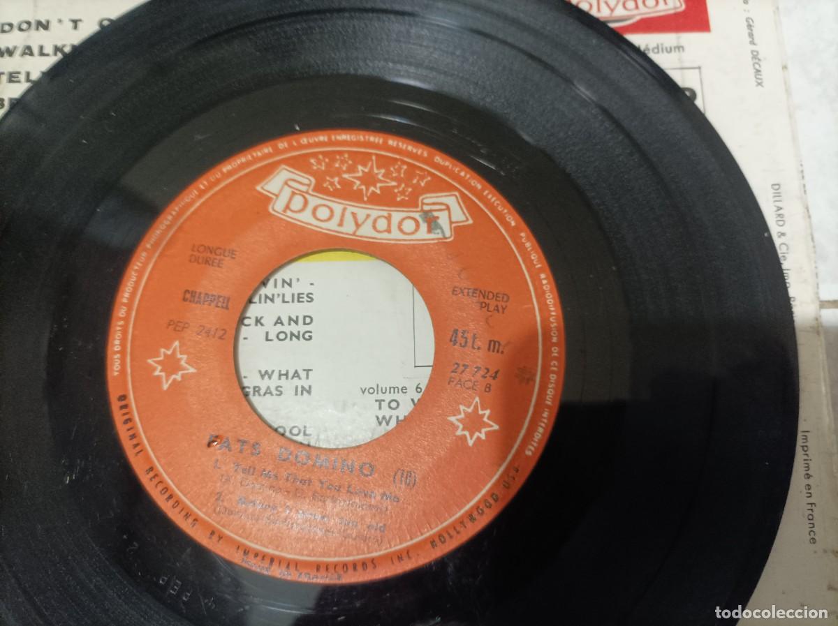 Discos de vinilo: Fats Domino ep Francia - Foto 3