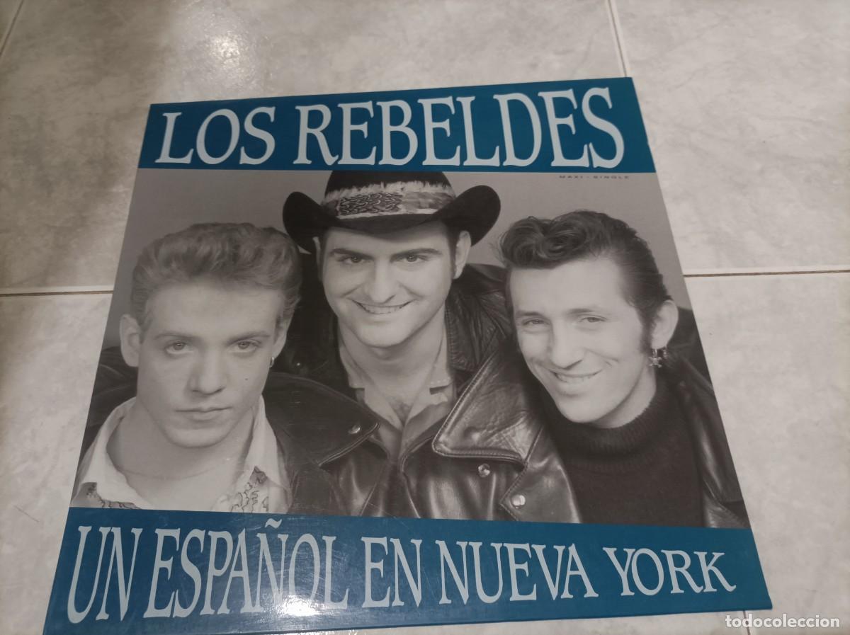 Discos de vinilo: Los Rebeldes maxi single 1989 - Foto 1