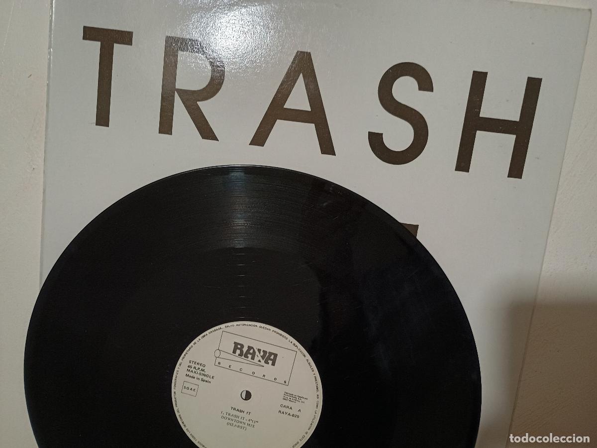 Discos de vinilo: Trash It! &lrm;&ndash; Trash It! Spain 1988 Electronic New Beat - Foto 3