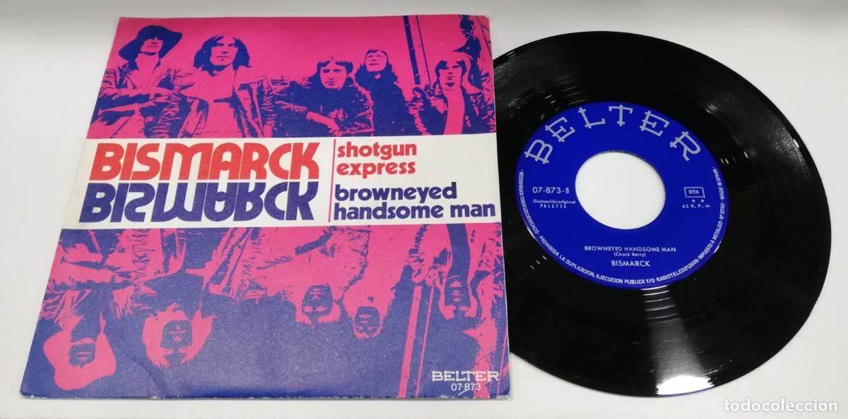 Discos de vinilo: SCO24-Bismarck - Shotgun Express / Browneyed Handsome Man (7&rdquo;, Single)