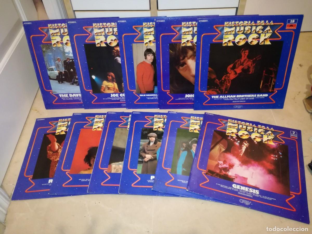Discos de vinilo: LOTE DE 10 LPs DE LA HISTORIA DE LA M&Uacute;SICA ROCK-EN MUY BUEN ESTADO DE CONSERVACI&Oacute;N