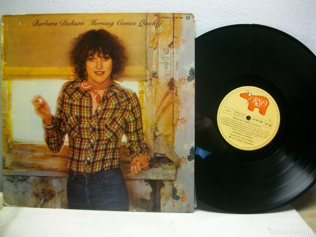 Discos de vinilo: BARBARA DICKSON - morning comes quickly LP - Foto 1