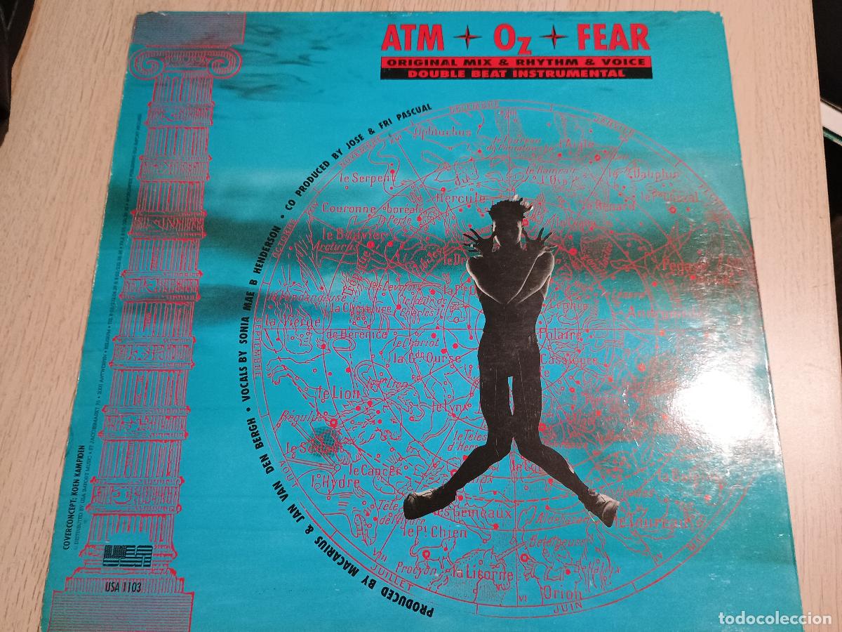 Discos de vinilo: Atmosphere &ndash; Atm-Oz-Fear 1990 - Foto 2