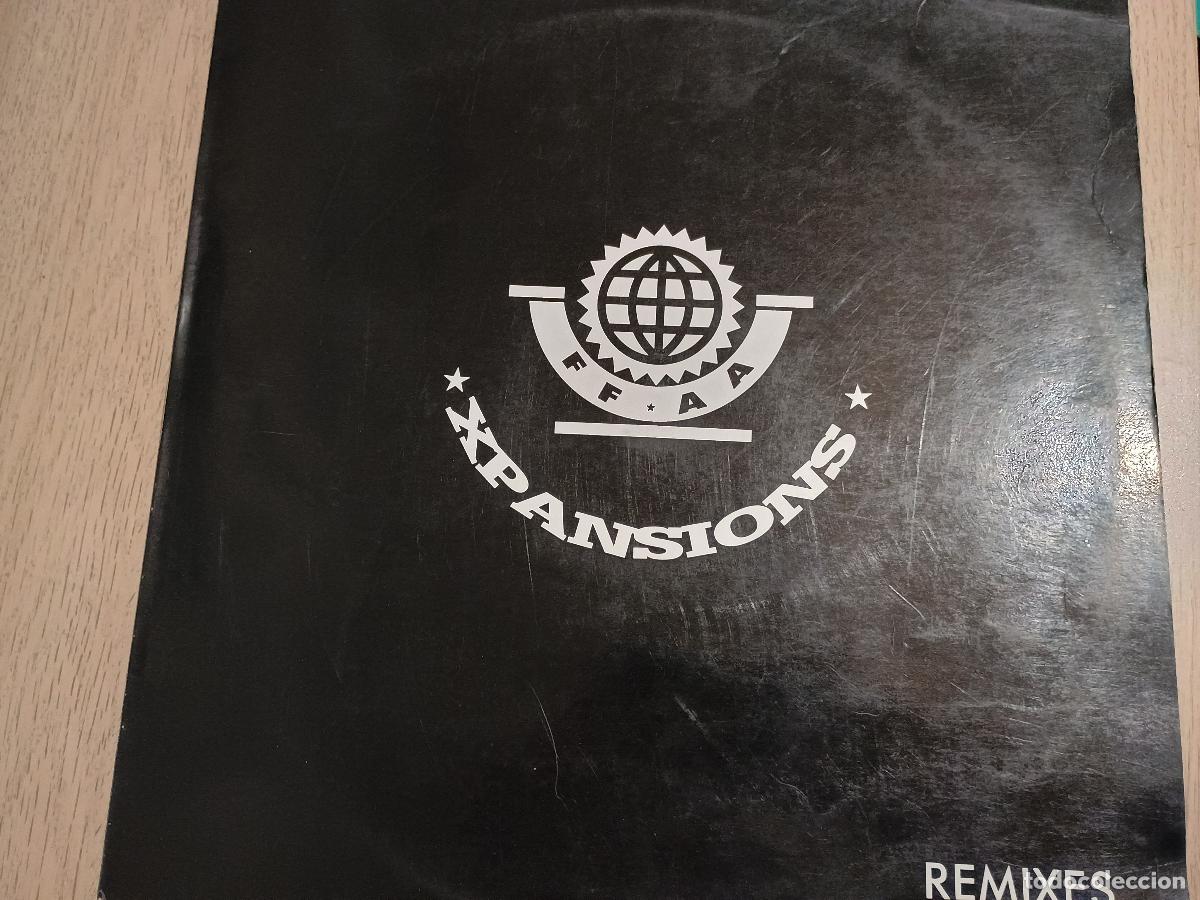 Discos de vinilo: F.F.A.A. &ndash; Xpansions (Remixes) Spain 1991 Techno - Foto 1