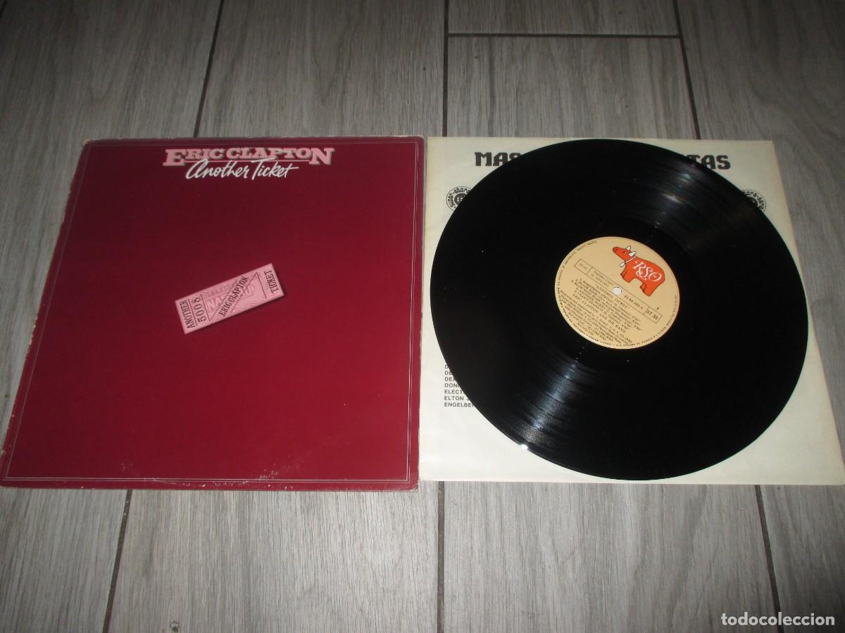 Discos de vinilo: ERIC CLAPTON - ANOTHER TICKET - SPAIN - POLYDOR - L - - Foto 1