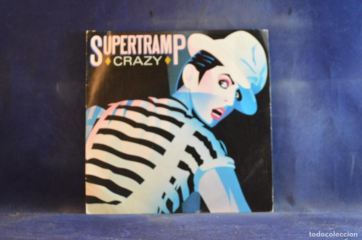 Discos de vinilo: SUPERTRAMP - CRAZY - OLD BROWN SHOES - SINGLE - Foto 1