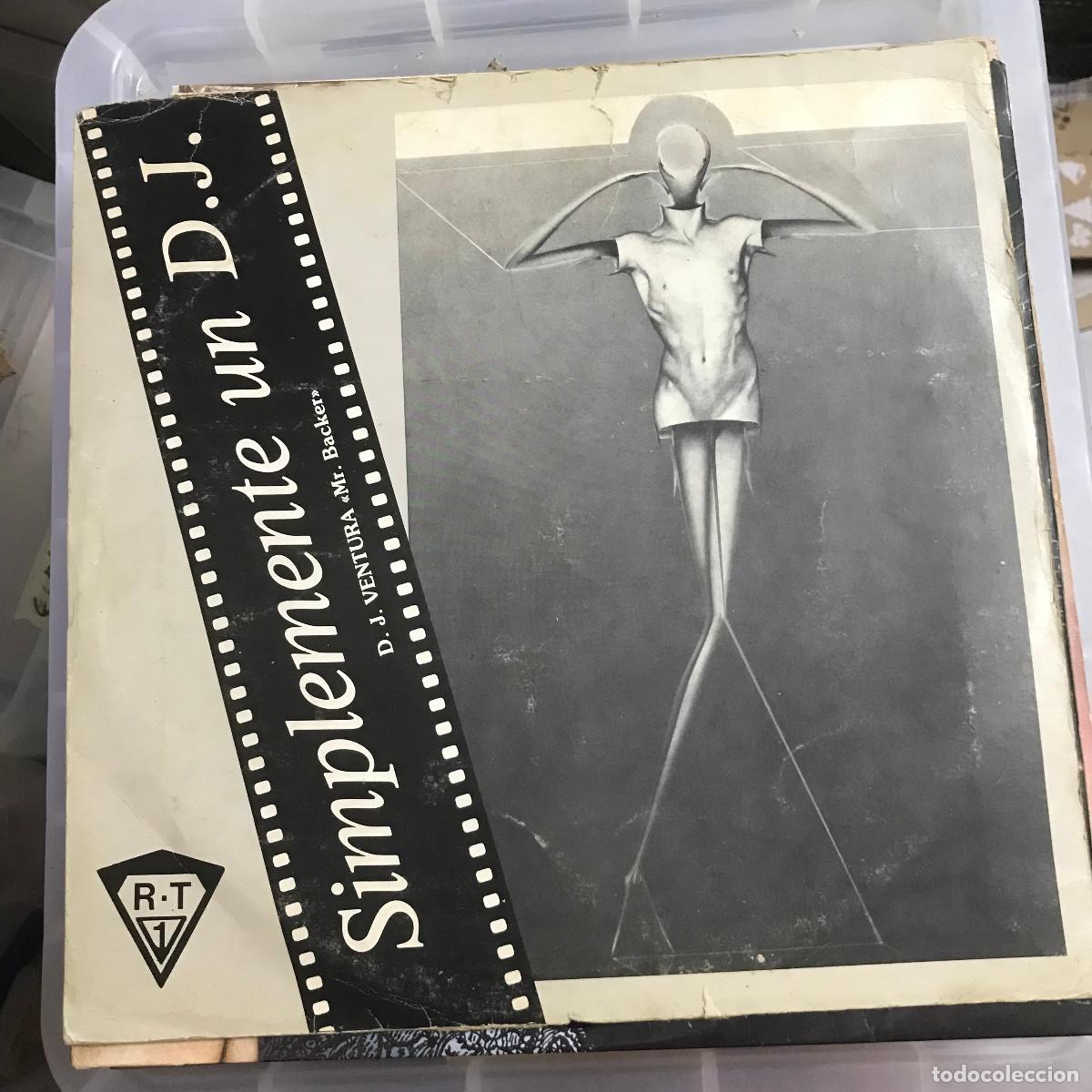 Discos de vinilo: DJ VENTURA - SIMPLEMENTE UN DJ - 12&rdquo; MAXISINGLE RS 1983 - Foto 1