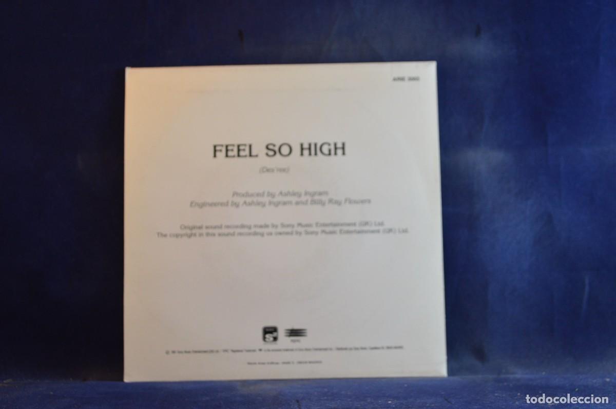 Discos de vinilo: DESREE &ndash; FEEL SO HIGH - SINGLE - Foto 2
