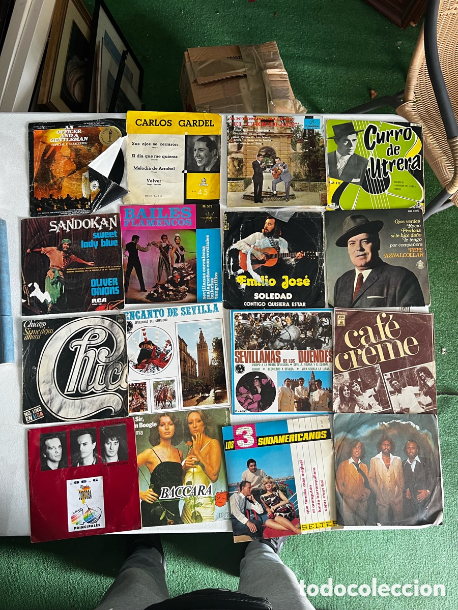Discos de vinilo: GRAN LOTE 35 SINGLES VARIOS