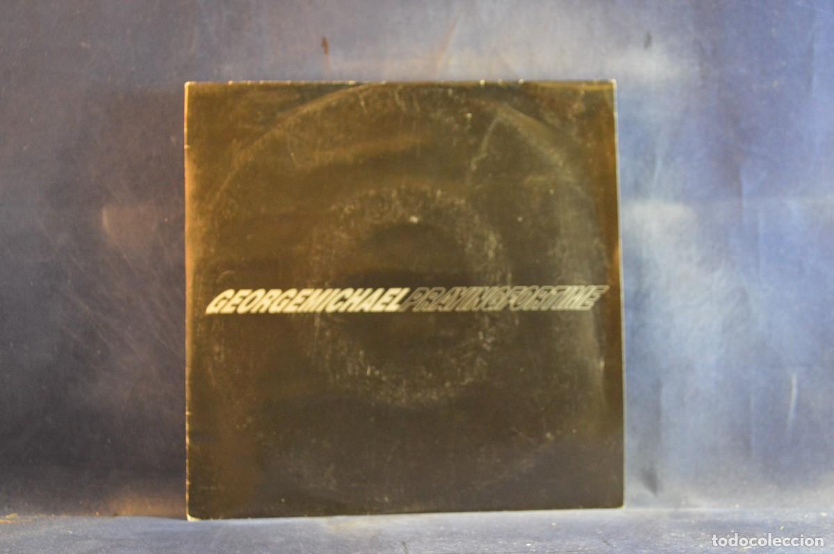 Discos de vinilo: GEORGE MICHAEL &ndash; PRAYING FOR TIME - SINGLE - Foto 1