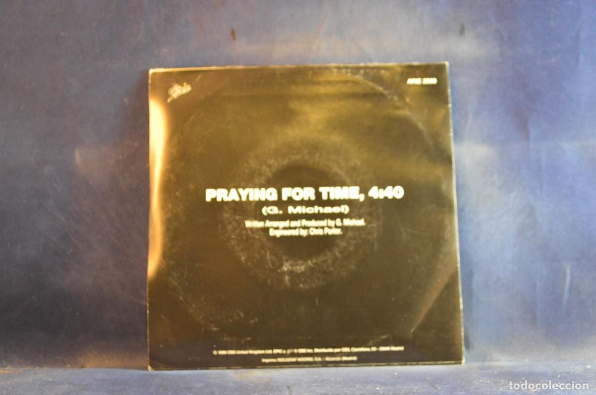 Discos de vinilo: GEORGE MICHAEL &ndash; PRAYING FOR TIME - SINGLE - Foto 2