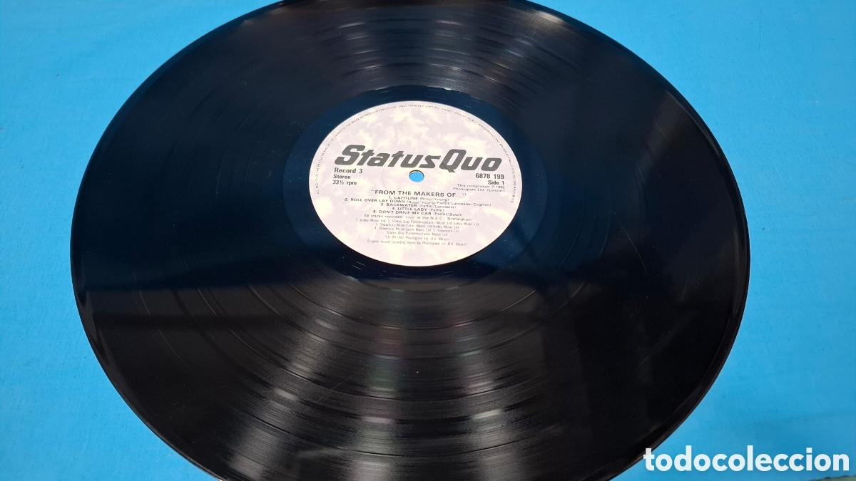 Discos de vinilo: STATUS QUO - LIVE AT THE N.E.C. , 1982 - Foto 7