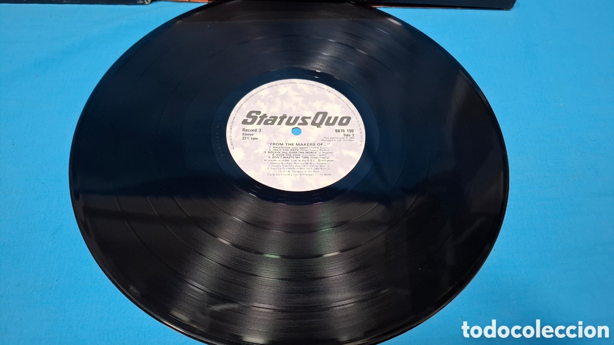 Discos de vinilo: STATUS QUO - LIVE AT THE N.E.C. , 1982 - Foto 10