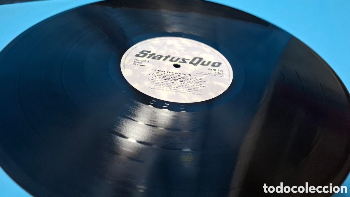 Discos de vinilo: STATUS QUO - LIVE AT THE N.E.C. , 1982 - Foto 12