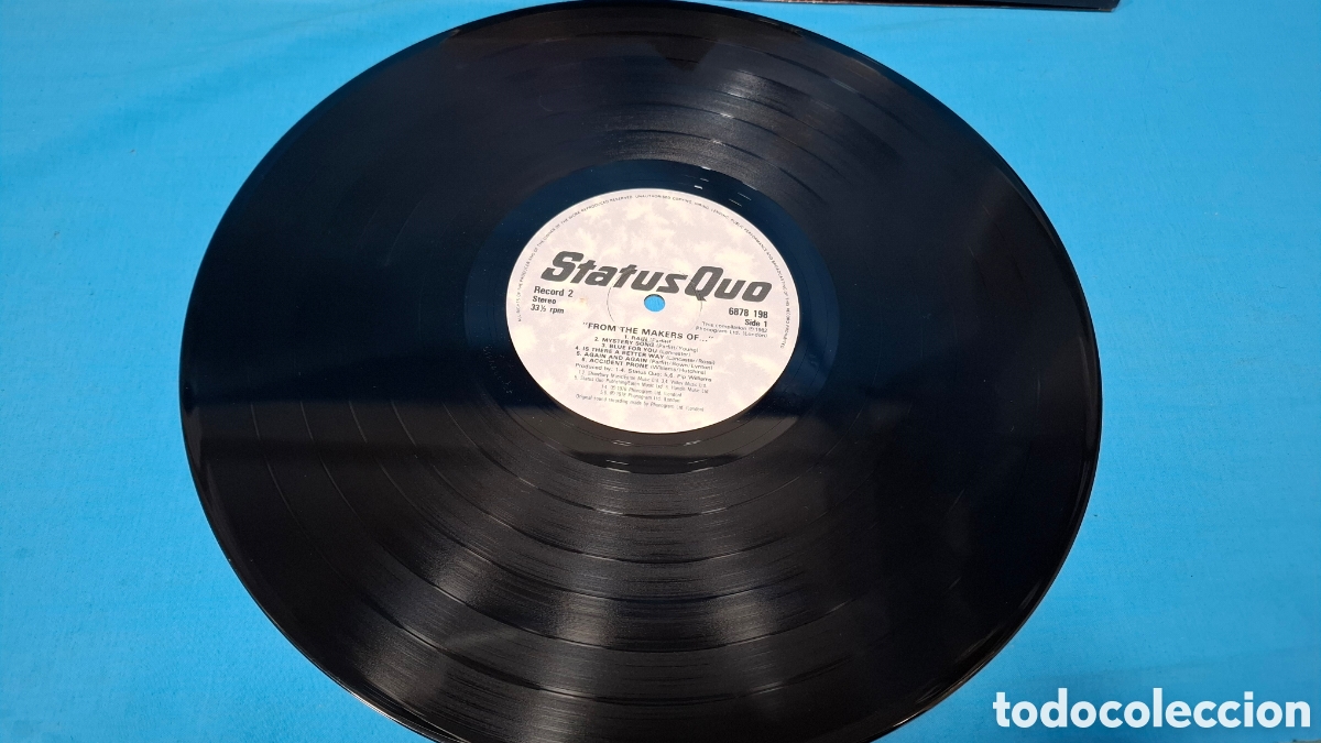 Discos de vinilo: STATUS QUO - LIVE AT THE N.E.C. , 1982 - Foto 13