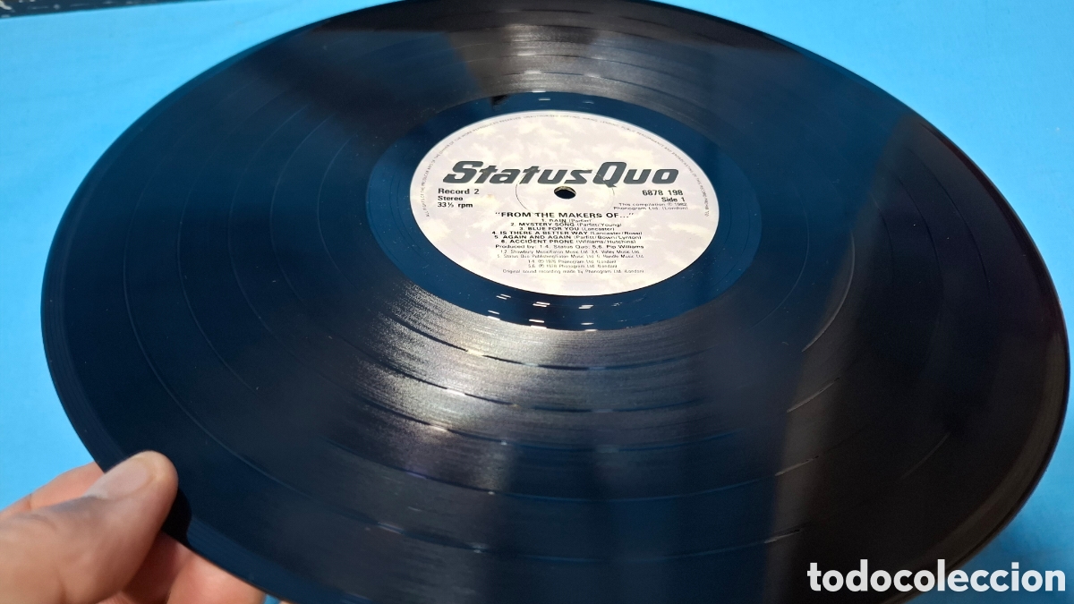 Discos de vinilo: STATUS QUO - LIVE AT THE N.E.C. , 1982 - Foto 15