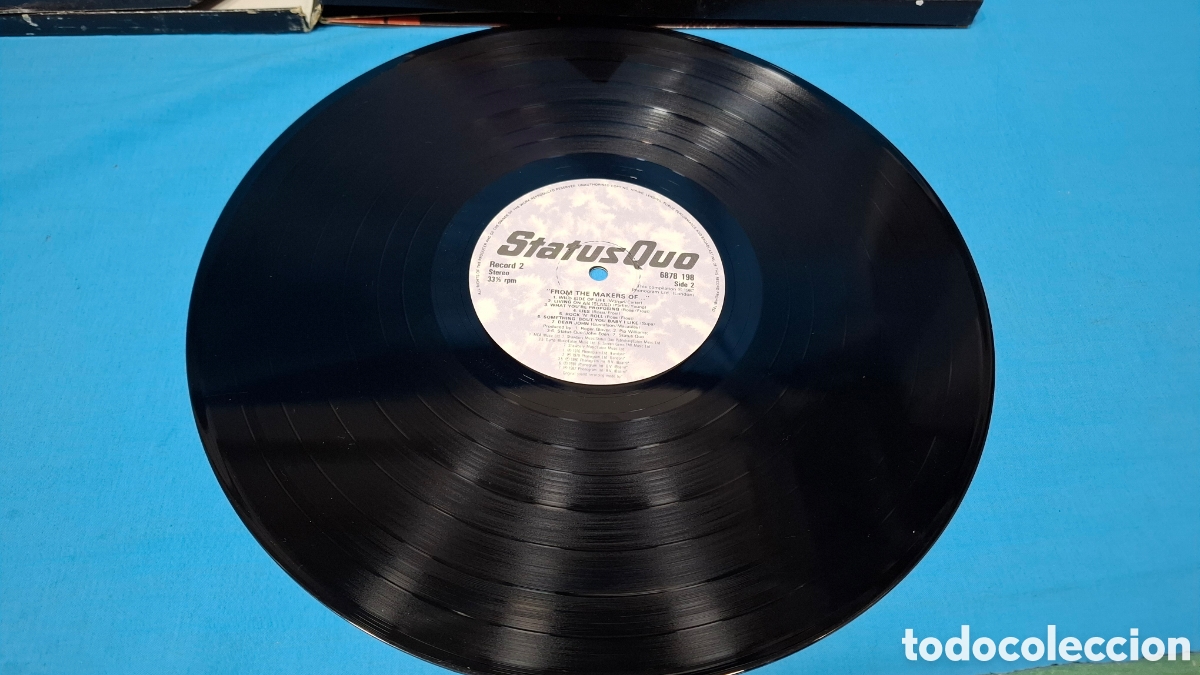 Discos de vinilo: STATUS QUO - LIVE AT THE N.E.C. , 1982 - Foto 16