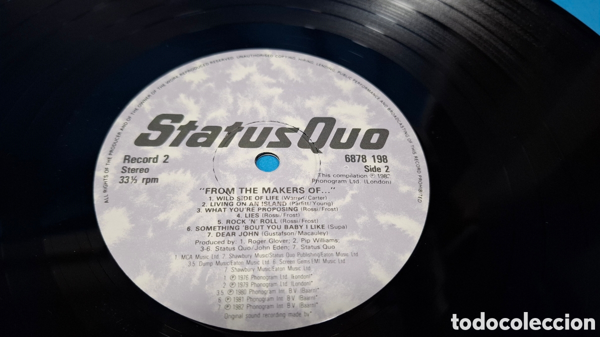 Discos de vinilo: STATUS QUO - LIVE AT THE N.E.C. , 1982 - Foto 17