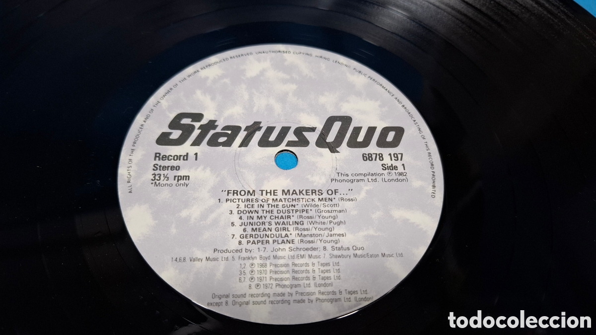 Discos de vinilo: STATUS QUO - LIVE AT THE N.E.C. , 1982 - Foto 20