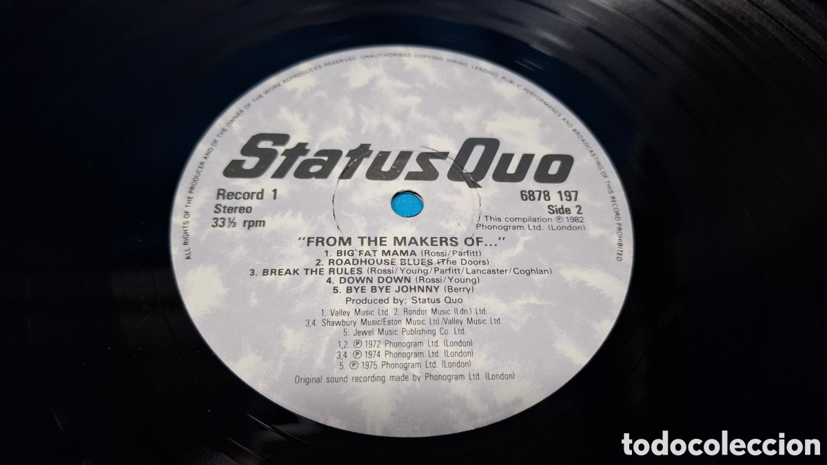 Discos de vinilo: STATUS QUO - LIVE AT THE N.E.C. , 1982 - Foto 23