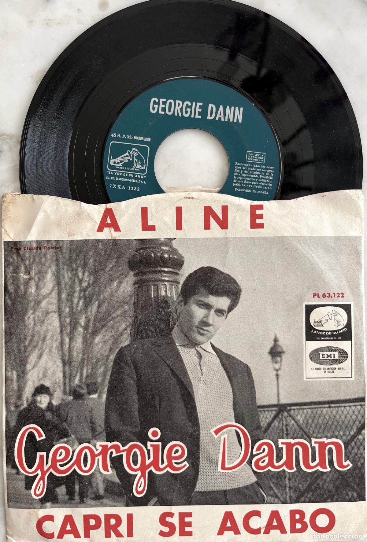 Discos de vinilo: GEORGIE DANN, ALINE. SINGLE ORIGINAL ESPA&Ntilde;A 1966 - Foto 1