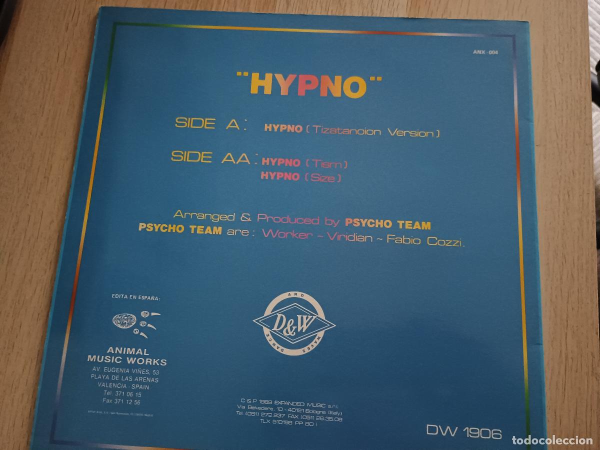 Discos de vinilo: Psycho Team &lrm;&ndash; Hypno Spain 1991 Electronic Techno, House - Foto 2