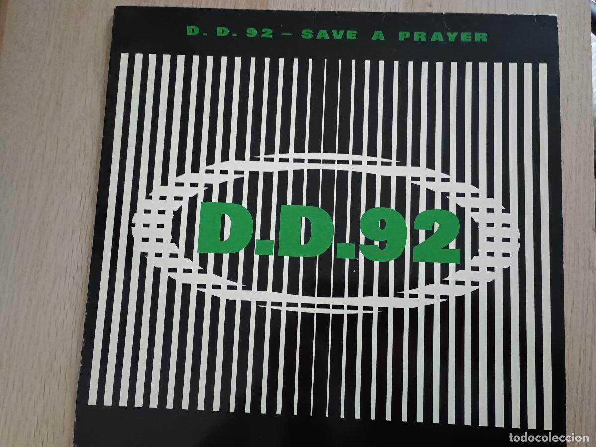 Discos de vinilo: D.D. 92 &ndash; Save A Prayer Spain 1993 Electronic House - Foto 2