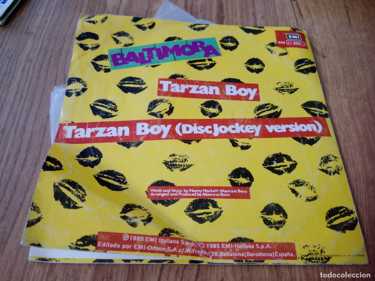 Discos de vinilo: TARZAN BOY / BALTIMORA - Foto 2