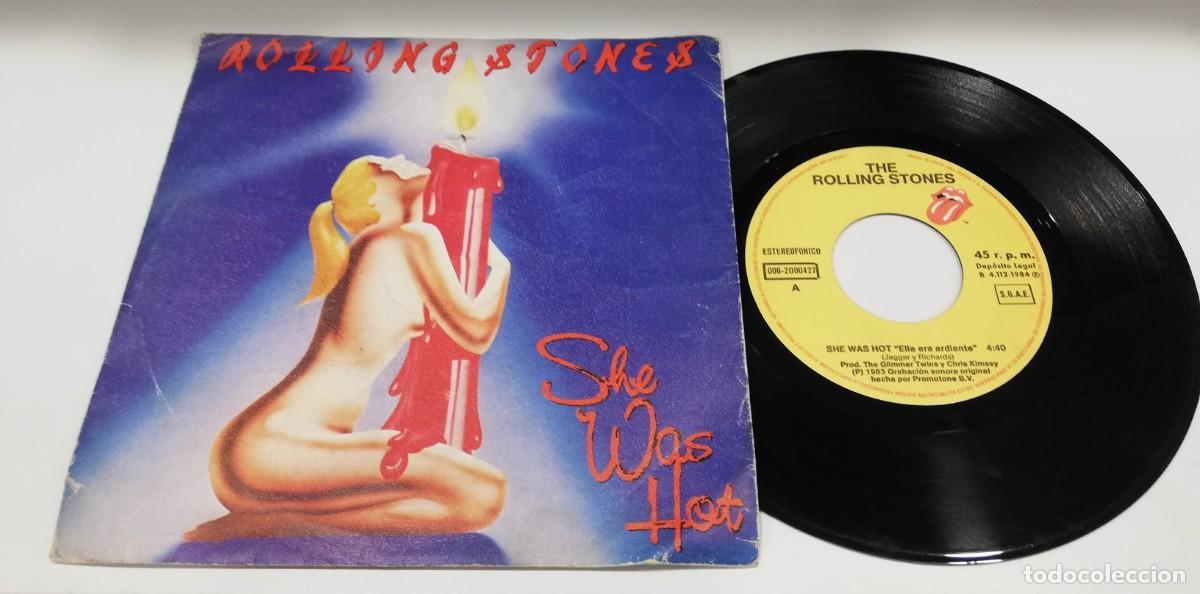 Discos de vinilo: SCO24-Rolling Stones - She Was Hot (7&rdquo;, Single) - Foto 1