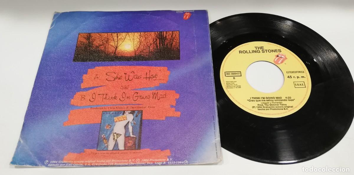 Discos de vinilo: SCO24-Rolling Stones - She Was Hot (7&rdquo;, Single) - Foto 2