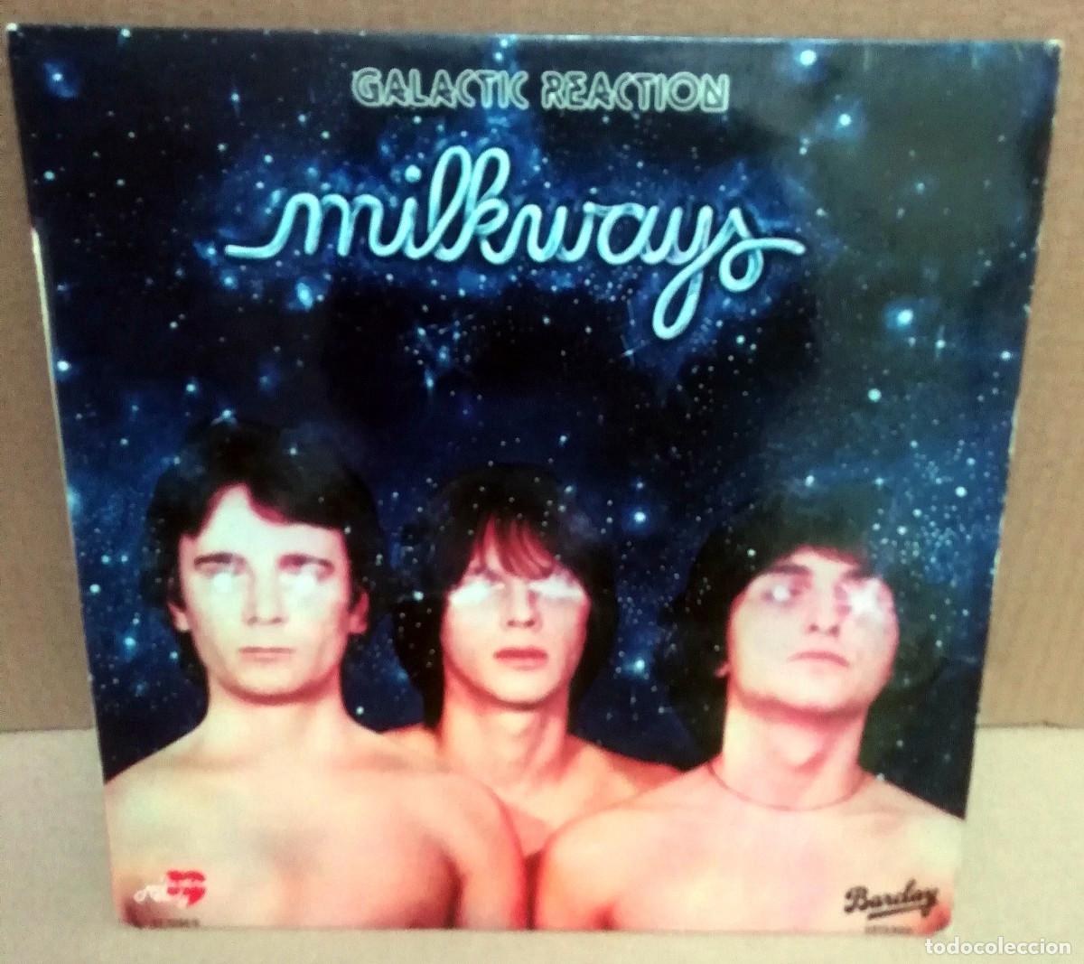 Discos de vinilo: Milkways &lrm;&ndash; Galactic Reaction LP Spain 1978 space disco - Foto 1