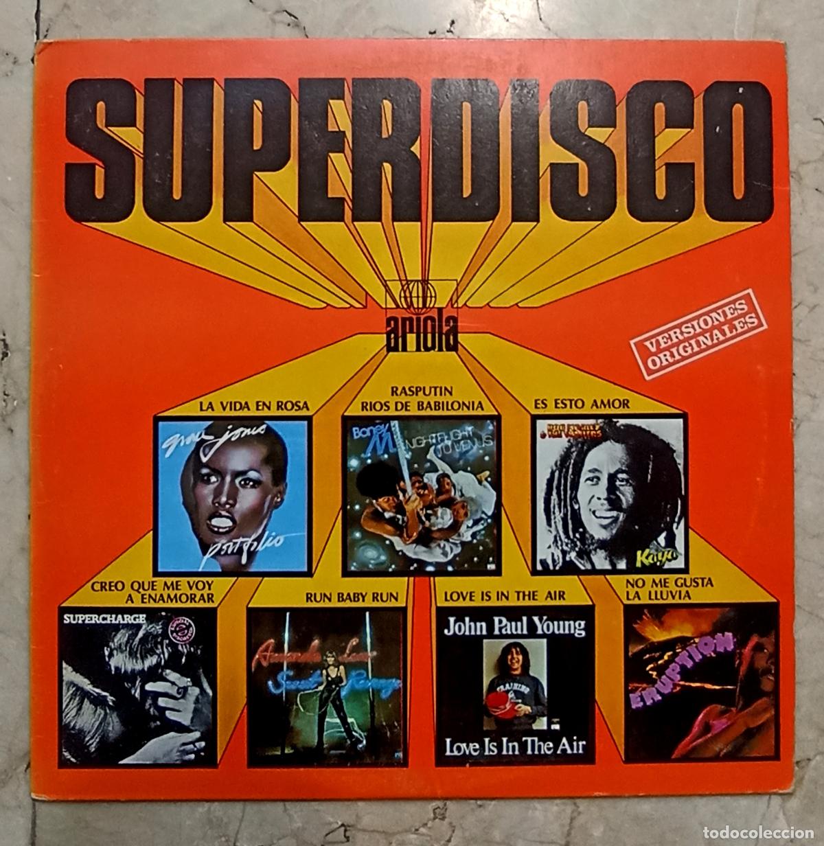 Discos de vinilo: SUPERDISCO - VERSIONES ORIGINALES - LP - ARIOLA 1978 - Foto 1