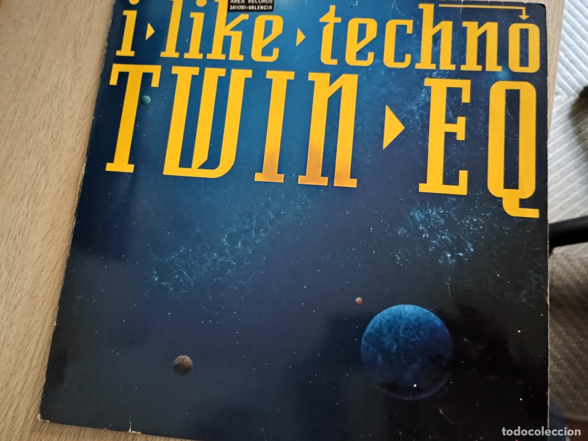 Discos de vinilo: Twin EQ - I Like Techno Germany 1991 Electronic Techno - Foto 2