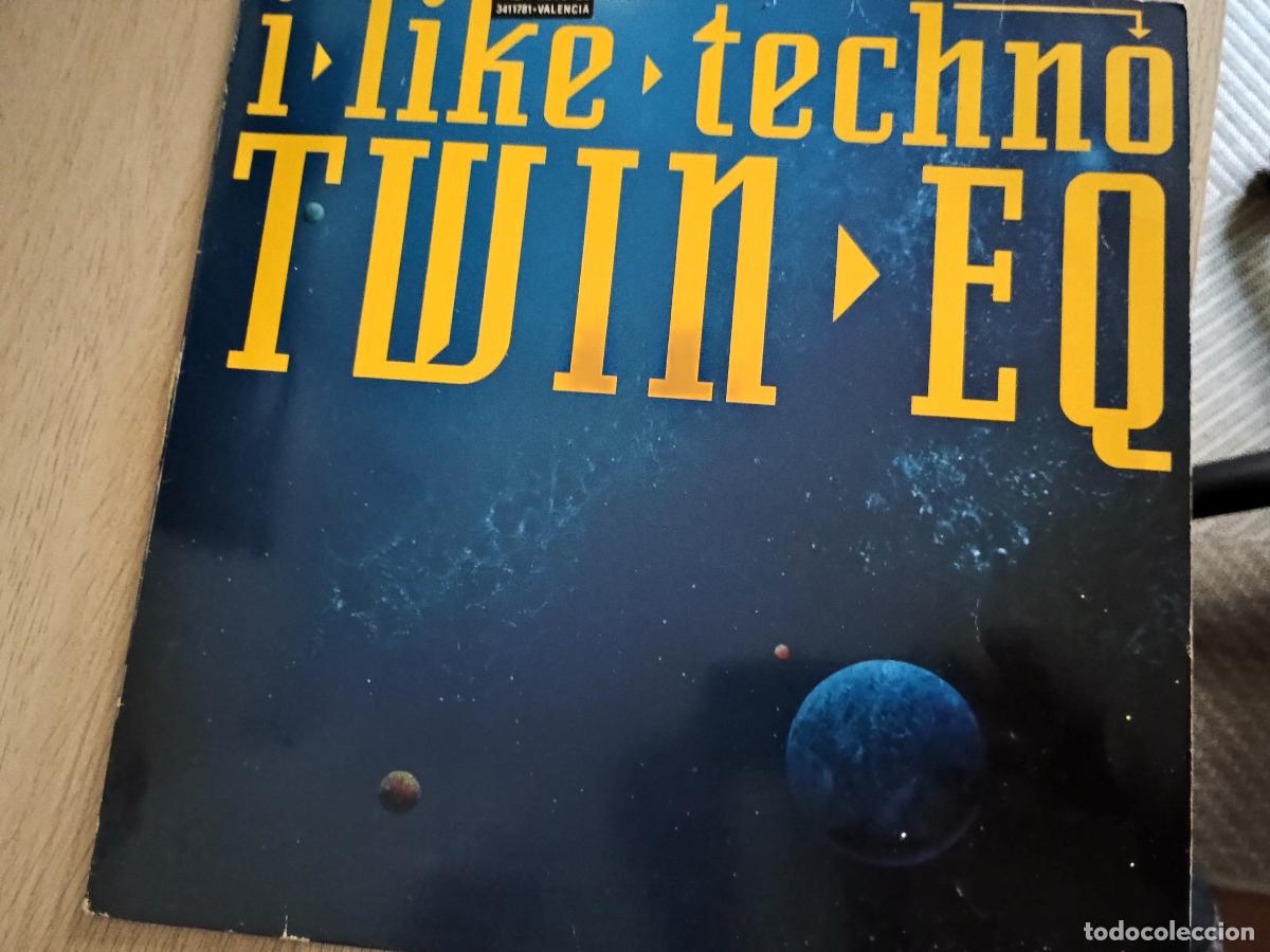 Discos de vinilo: Twin EQ - I Like Techno Germany 1991 Electronic Techno - Foto 1