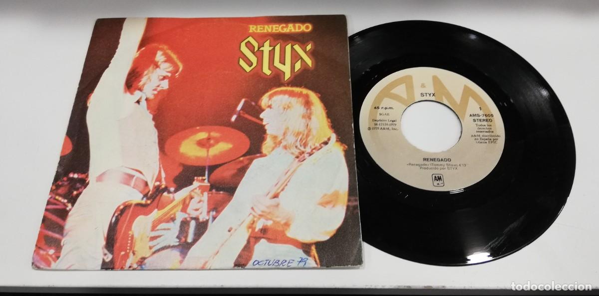 Discos de vinilo: SCO24-Styx - Renegado (7&rdquo;, Single)