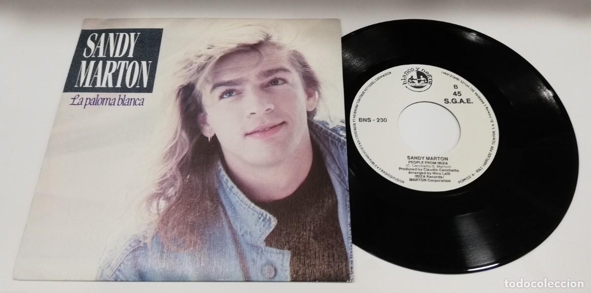 Discos de vinilo: SCO24-Sandy Marton - La Paloma Blanca / People From Ibiza (7&rdquo;, Single)